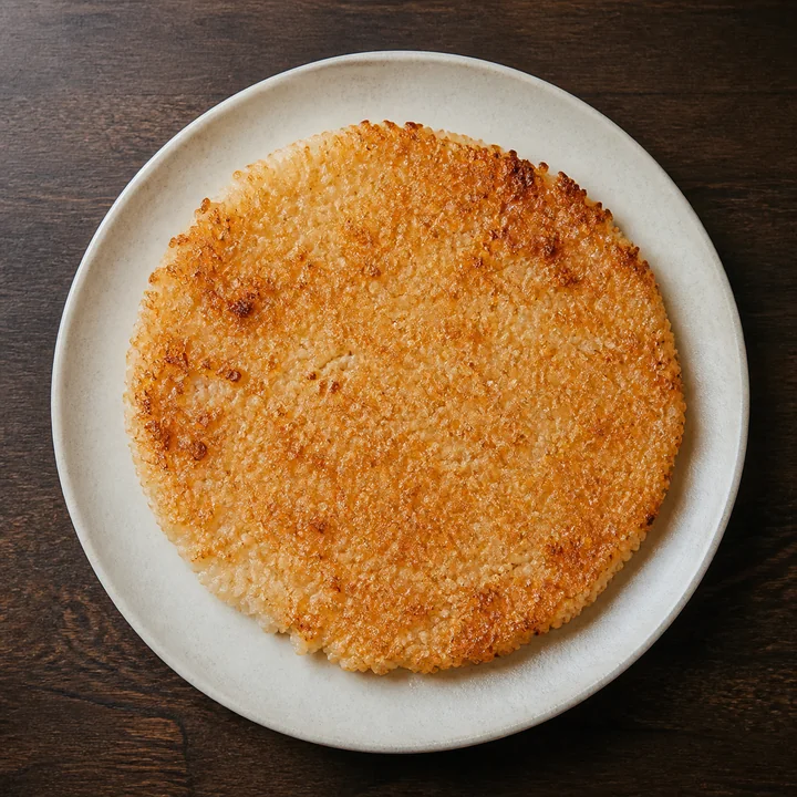 노릇하고 바삭하게 익은 누룽지